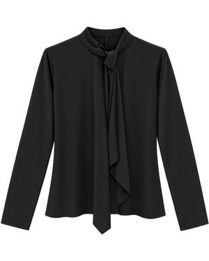 Seventy Camiseta De Seda Mixta - Negro