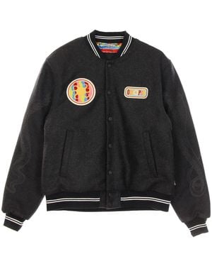 Octopus Legacy Patch College Jacket - Black