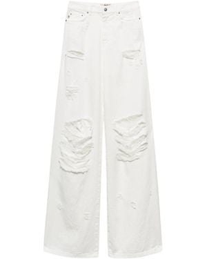 Aniye By Jeans Gerade Chloe Frau Ein Palast - Weiß