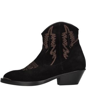 Grey Mer Botas Negro