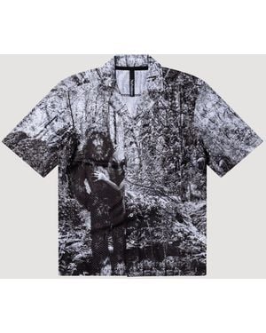 No Problemo Bigfoot Airtex Hawaiian Shirt - Multicolor