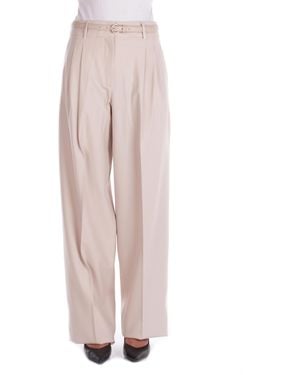 Max Mara Pantalones Mandorla - Rosa