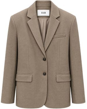 ELEH Chaqueta Hilo - Marrón