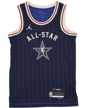 JORDAN NBA Debardeur De Basket-Ball Pour Hommes Nba All Star Game 2024 Dri-Fit Swingman Jersey No 34 Giannis Antetokounmpo Team East - Bleu
