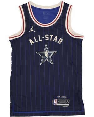 JORDAN NBA Debardeur De Basket-Ball Pour Hommes Nba All Star Game 2024 Dri-Fit Swingman Jersey No 34 Giannis Antetokounmpo Team East - Bleu
