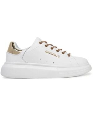 Just Cavalli Fondo Ursa Dis Sneakers. D05 - Wit