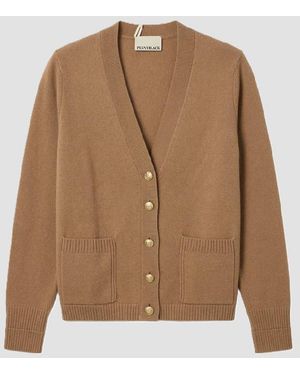 Pennyblack V Vest Voor Vrouw Kameel - Naturel