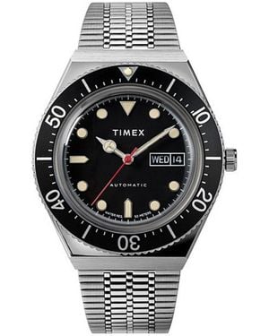 Timex Q- Heruitgave Tw2U78300 - Zwart