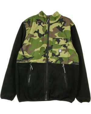 DC Shoes Channing Mock Fleece Jacket - Green