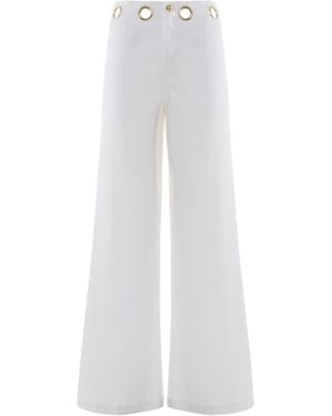 Nenette Pants Staffer - White