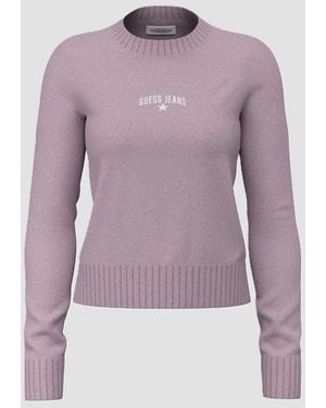 Guess Mesh With Star Logo - Purple
