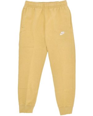 men's nike sportswear club bb gold jogger pants