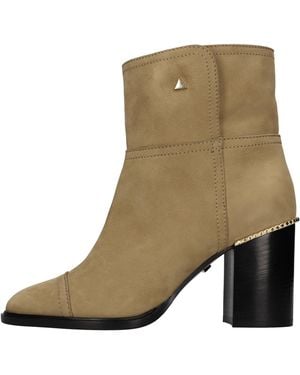 Grey Mer Boots - Green