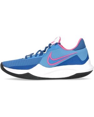 Nike Chaussures Pour Hommes Precision Vi Low - Bleu