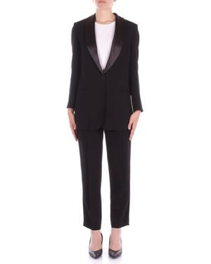 Manila Grace Pants P167Vu Ma001 Chino Pants - Black