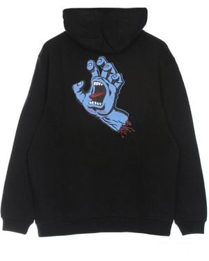 Santa Cruz Screaming Hand Chest Hood - Black