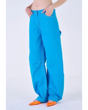 Silvian Heach Pants - Blue