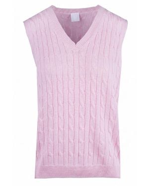 LA FEMME BLANCHE Weste - Pink