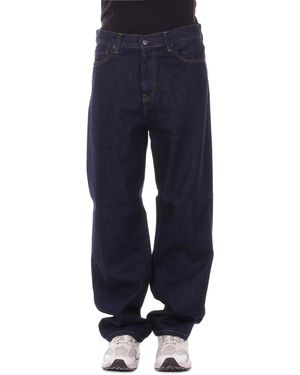 Carhartt Jeans I036728 0102 Aaron Pant Camano Rinsed - Blue