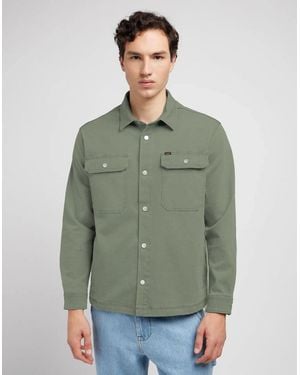 Lee Jeans Shirts 112350074 Workwear Groove - Green