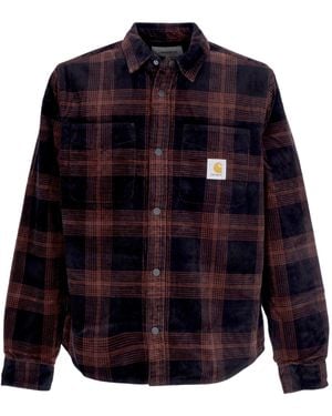 Carhartt Shirt Padded Ginnis Shirt Jack - Blue
