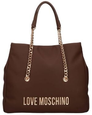 Love Moschino Bag Pu - Brown