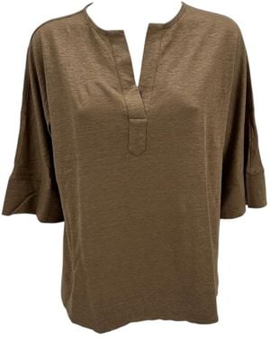 La Fileria T-Shirts And Polos Dove - Brown