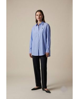 Conte Of Florence Shirt Shirt 6555D004B024 - Blue
