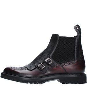Neil Barrett Boots Bordeaux - Black