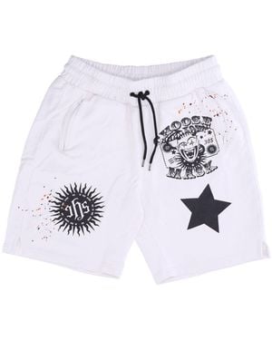 IHS Short Tracksuit Pants For Choose Your Mask Short - White