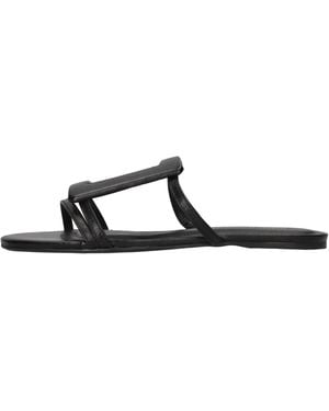 Miss Unique Sandals - Black
