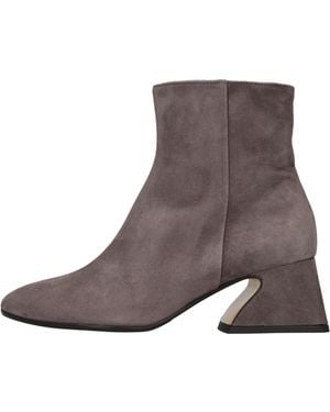 LE FABIAN Bottes Grises - Marron