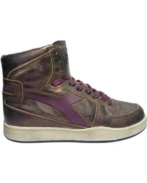 Diadora Adulte Unisexe Cuir - Marron