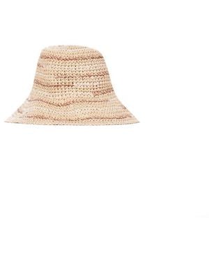 Barbour Frau Hut Lha0574 Be11 Kelley Cloche Sommerhut Naturlich - Weiß