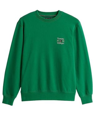 Tommy Hilfiger Mannen Trui Mw0Mw38673 L4F - Groen