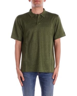 MC2 Saint Barth Polo Frs0001 00019H 52 Military Phrasers - Green