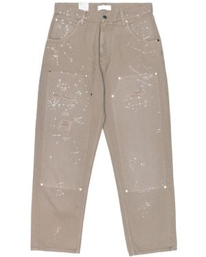 Edwin Pants Double Knee Tyre - Gray
