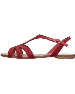 Grey Mer Chaussures Basses Rouge