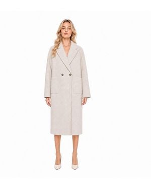Manila Grace Coats - White