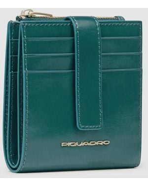 Piquadro Card Holder Pp6843B2R-Ot3 - Green