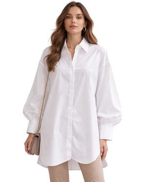 PDR Mujer Manga Suave - Blanco