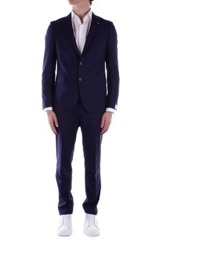 Tagliatore Jurken Blauw