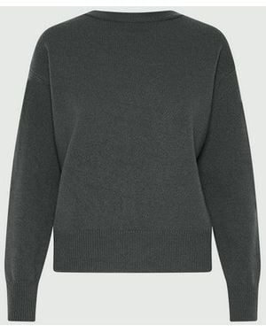 Marella Strickjacke Oliven - Schwarz