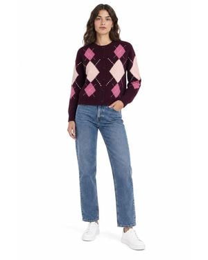Pinko Jerseys Bordeaux - Blau