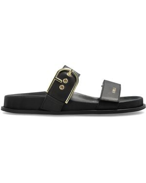 Furla Sole Sandals - Black