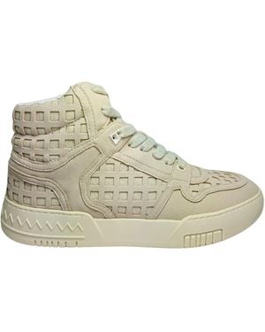 Missoni Shoes Basket High Net Sneakers - White