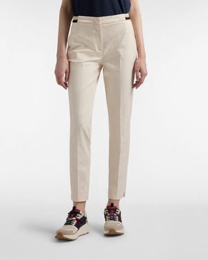 Harmont & Blaine Chino Pants With Elastic - Natural