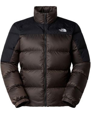 The North Face Jacken Und Jacken Mann Nf0A89930Bi1 M Diablo Down 2.0 Rauchbraun - Schwarz