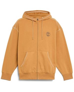 Timberland Vrouwen Tb0A5Mexp471 Volledige Zip Sweatshirt Tarwe Boot - Oranje