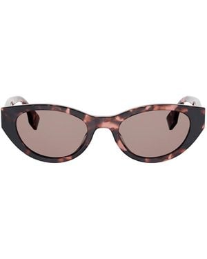 MAISON FENDI Gafas De Sol Fe40209I-54E Mujer - Marrón